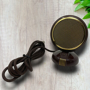 Vintage Grundig Bakelite Condenser GCM3 Microphone EV AT Germany Not Tested